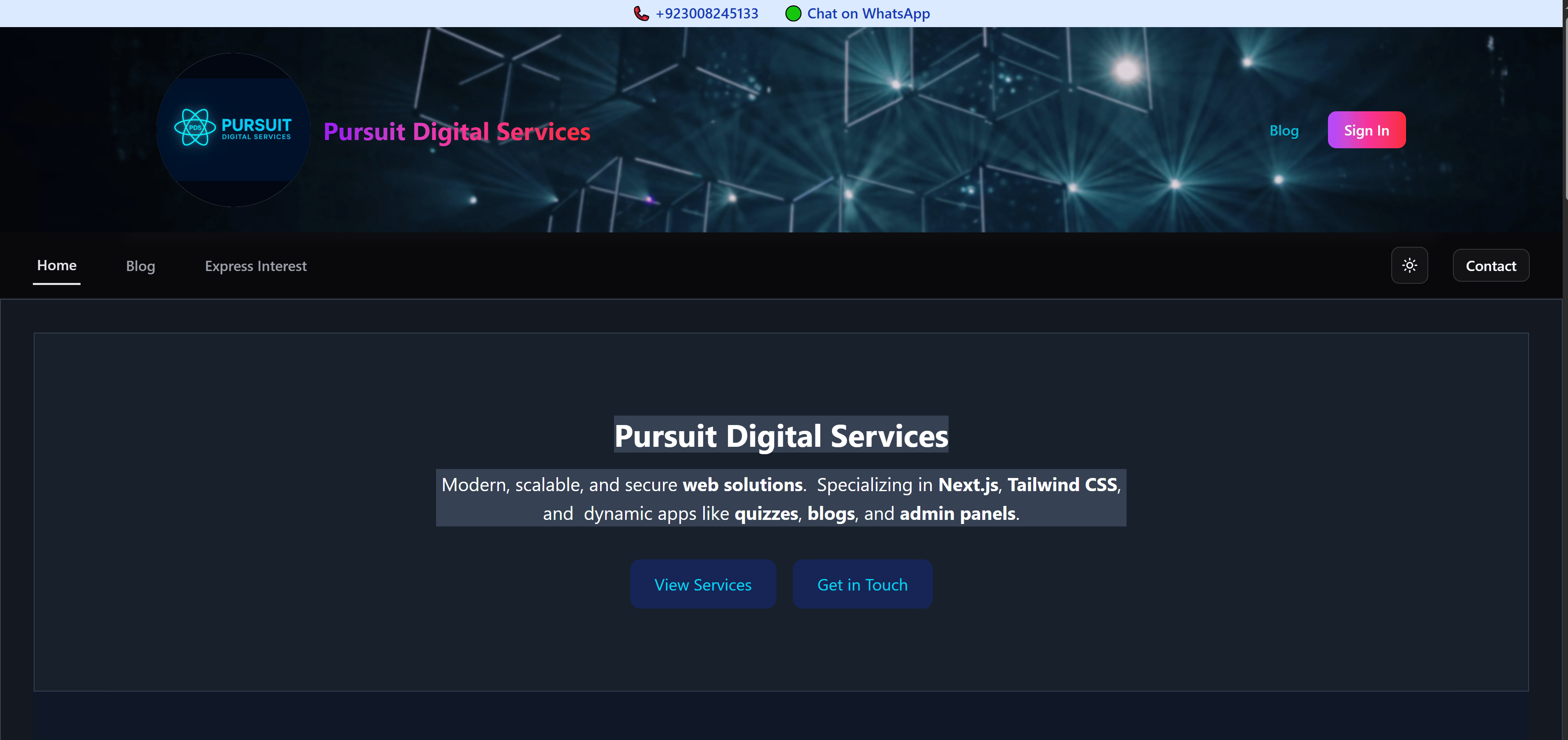 Pursuit Digital Services