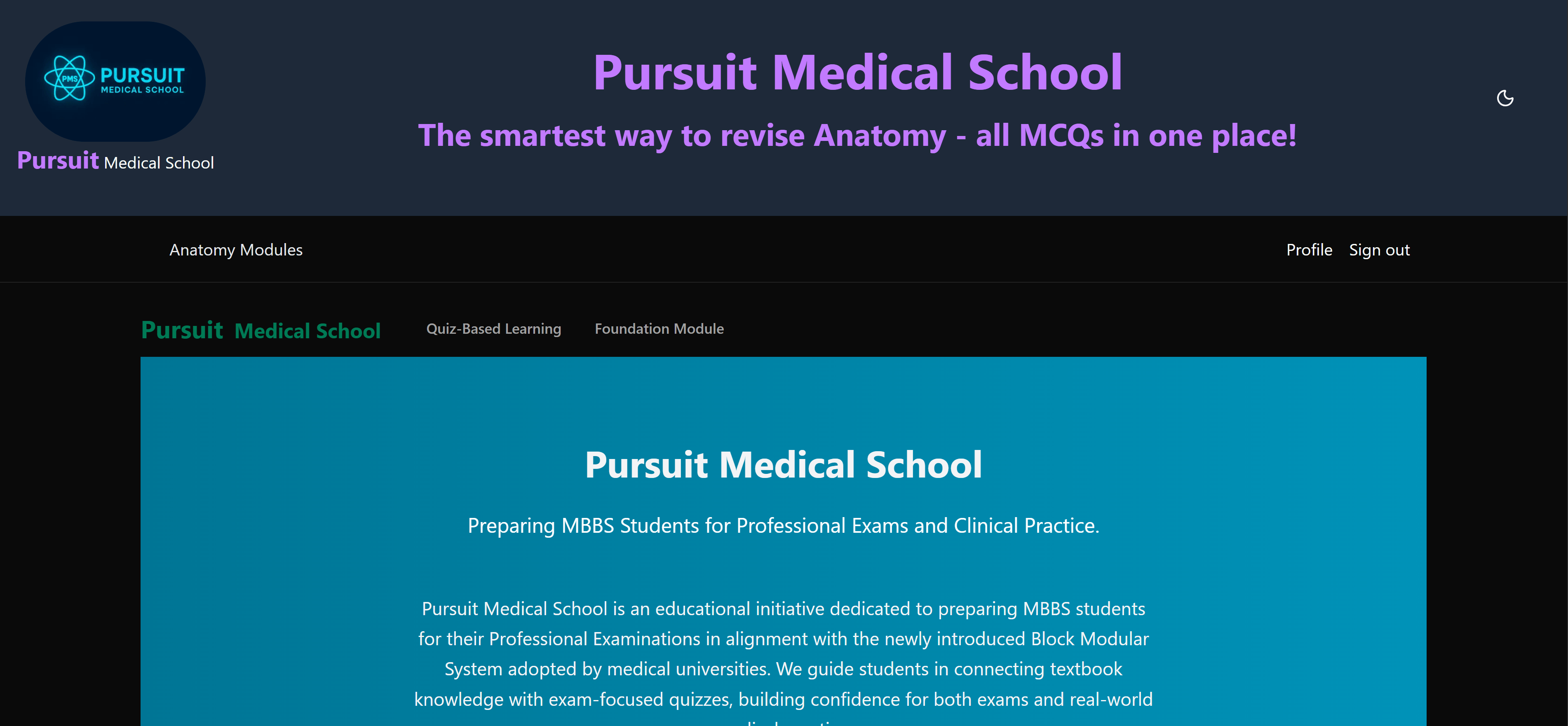 Pursuit Medical School